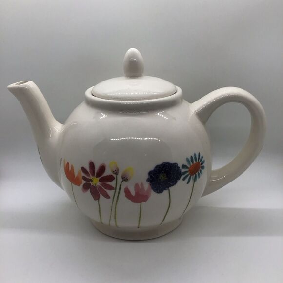 Rae Dunn Bloom Teapot - Picture 1 of 6